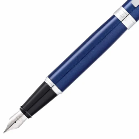 Sheaffer Pióro Wieczne 300 Niebieskie Połysk Wyk.Chrom 9341