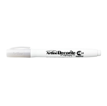 Shachihata Marker Artline Decorite 1 Mm White
