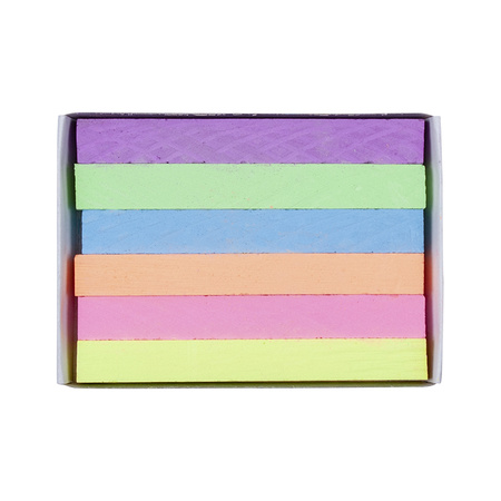 Koh-i-noor Kreda Kolorowa Fluorescencyjna 1125s06 Do Tablic Zestaw 6 Kolorów