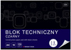 Interdruk Blok Techniczny Czarny A4 170g 10ark.