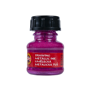 Koh-i-noor Tusz Kreślarski Art Metalik 2316 Magenta 20 G.