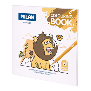 Milan Kolorowanka Dzikie Safari
