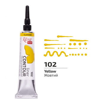 Rosa Talent Konturówka Universal Yellow 20 ml