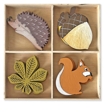 Dp Craft Drewniane Ozdoby Jesienny Las