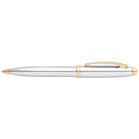 Sheaffer Długopis 100 Chromowany Wyk. Złote 9340