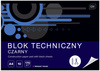 Interdruk Blok Techniczny Czarny A4 170g 10ark.