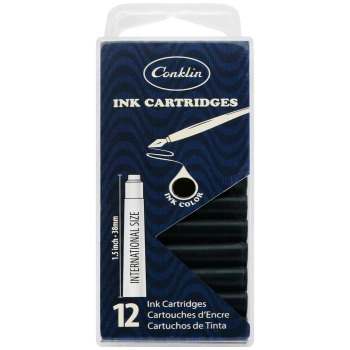 Conklin Naboje Do Pióra Czarne 12 Szt. Ck70070