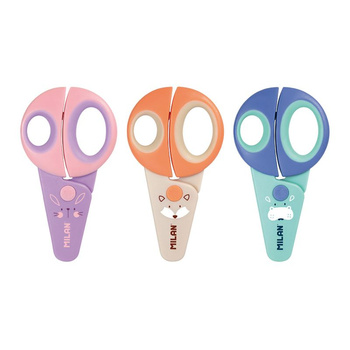 MILAN NOŻYCZKI FUNNY PLASTIKOWE DZIECIĘCE 12,2 CM