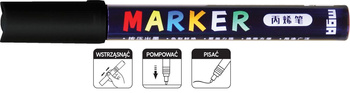 M&G Marker Akrylowy 2mm Czarny S900