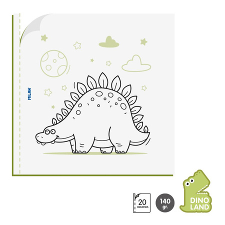 Milan Kolorowanka Kraina Dinozaurów