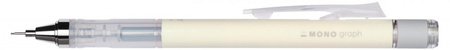 Tombow Ołówek Automatyczny Mono Graph Kremowy Tsh-Mg54
