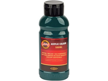 Koh-i-noor Farba Akrylowa 162751 Dark Green 0510 500 Ml