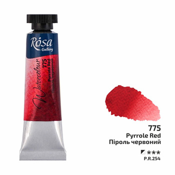Rosa Gallery Farba  Akwarelowa  Pyrrole Red 775 10 Ml Tuba