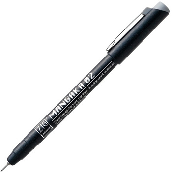 Kuretake Zig Mangaka 02 Grey Cnm-02-091