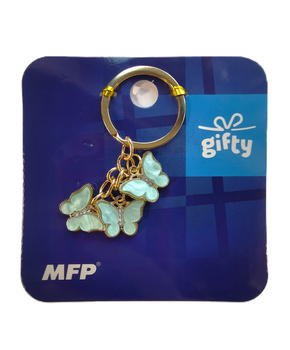 MFP Brelok Do Kluczy Charm Motyle