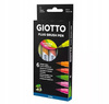 Giotto Pisaki Soft Fluo Brush Pen 6 Kol.