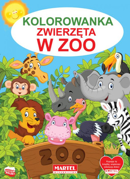 Martel Kolorowanka Zwierzęta W Zoo