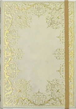 Peter Pauper Notatnik Mini Glided Ivory