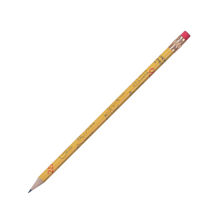 Koh-i-noor Ołówek Grafitowy 1231 Z Gumką Formuły Geometryczne