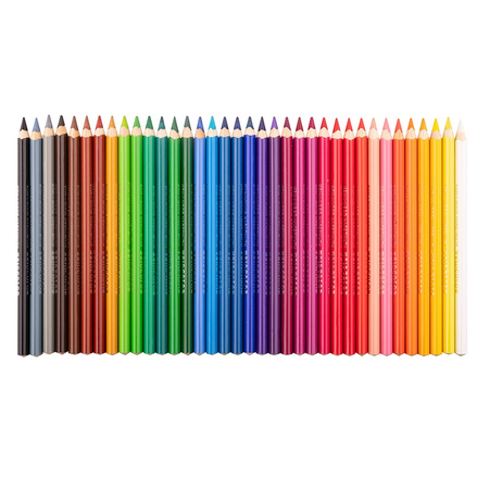 Koh-i-noor Kredki Triocolor 3145 36 Kolorów 9 Mm Niedźwiedź - Seria Niebieska