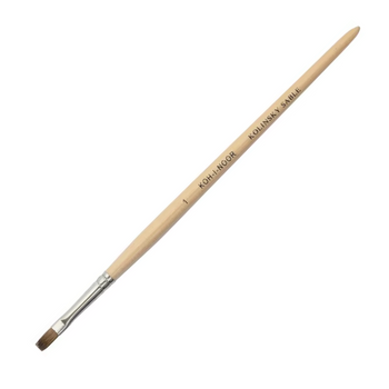 Koh-I-Noor Pędzel Płaski Kolinsky 9936 Nr 1