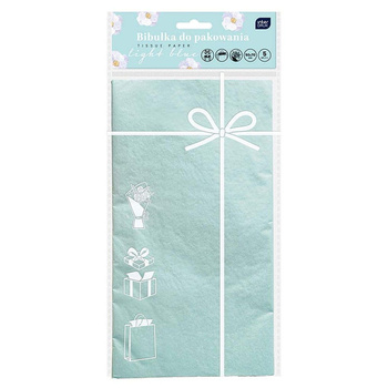 Interdruk Bibułka Do Pakowania 50x70 Cm Light Blue