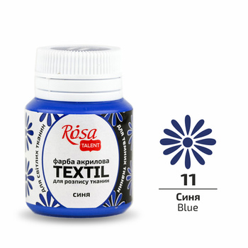 Rosa Talent Farba Do Tkanin Blue 11 20 Ml