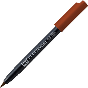 Kuretake Pisak Fudebiyori Brown Zig