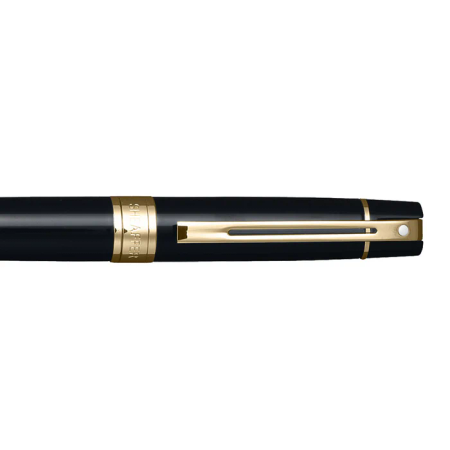 Sheaffer 300 Długopis Czarny + Wyk. Pozłacane 9323