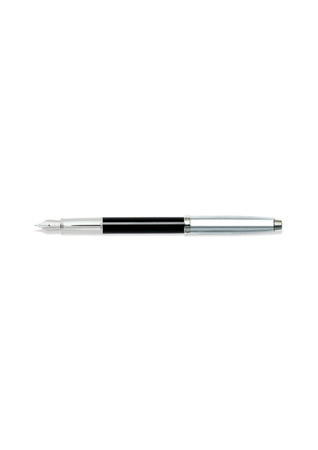 Sheaffer 100 Pióro Wieczne Czarny Skuwka Chromowana 9313