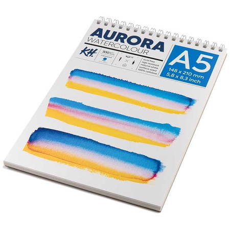 Aurora Blok Do Akwareli A5 300g 12a Spirala Cold Pressed 376003500