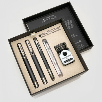 Monteverde Ritma Zestaw Czarny 3+2 Mv45432