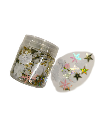 Interdruk Cekiny Do Dekoracji 30g Christmas