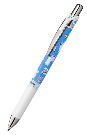 Pentel Energel Moomin BL77 Niebieski Dom Muminka