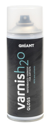 Ghiant Werniks w Sprayu Do Farb Olejnych Błyszczący 400ml