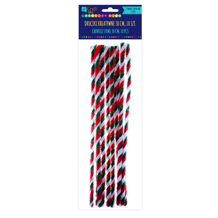 Dp Craft Druciki Kreatywne Trójkolorowe 10 Szt. 30 Cm