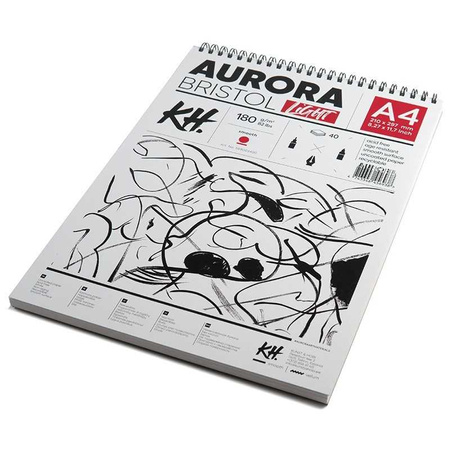 Aurora Blok Bristol Light A4 180g 40a Spirala 569003400