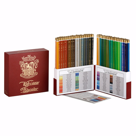 Koh-i-noor Kredki Polycolor Retro 3827/R 72 Kol.