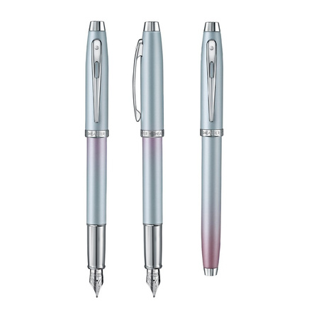 Sheaffer Pioro Wieczne 100 Expressions Perłowo-Niebieskie PVD Chrom 9376