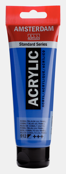 Talens Farba Akrylowa Amsterdam Standard 120ml 512 Cobalt Blue Ultramarine 17095122