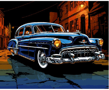 Malowanie Po Numerach Podobrazie 40x50 Cm Niki4 Samochód