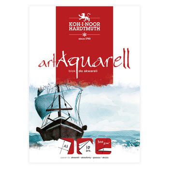 Koh-i-noor Blok Akwarelowy Art Aquarell A3 10 Ark. 300 G.