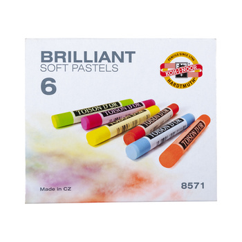 Koh-i-noor Pastele Suche 8571 6 Kol. Fluo