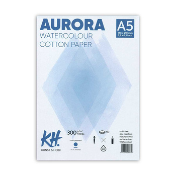Aurora Blok Do Akwareli A5 10a 100% Bawełna Cold Pressed