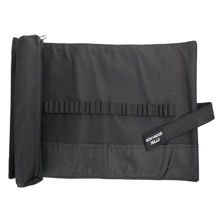 Koh-i-noor Etui Piórnik Czarny Jeans 24 Djtj8-24
