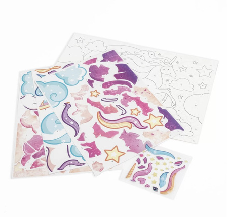 Kidea Wyklejanka Po Numerach Jednorożec