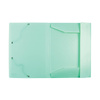 Spree Teczka z Gumką A4 PP Zielona Pastelowa