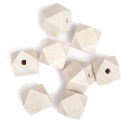 Dp Craft Koraliki Drewniane Geometryczne 20 Mm 8 Szt.