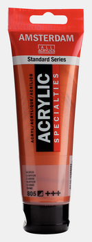 Talens Farba Akrylowa Amsterdam Standard 120ml 805 Copper Metallic 17098052