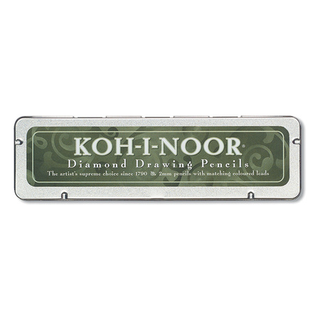 Koh-i-noor Kredki Mechaniczne Versatil 5217 Kpl. 6 Kol. + Gumka Op. Metal.